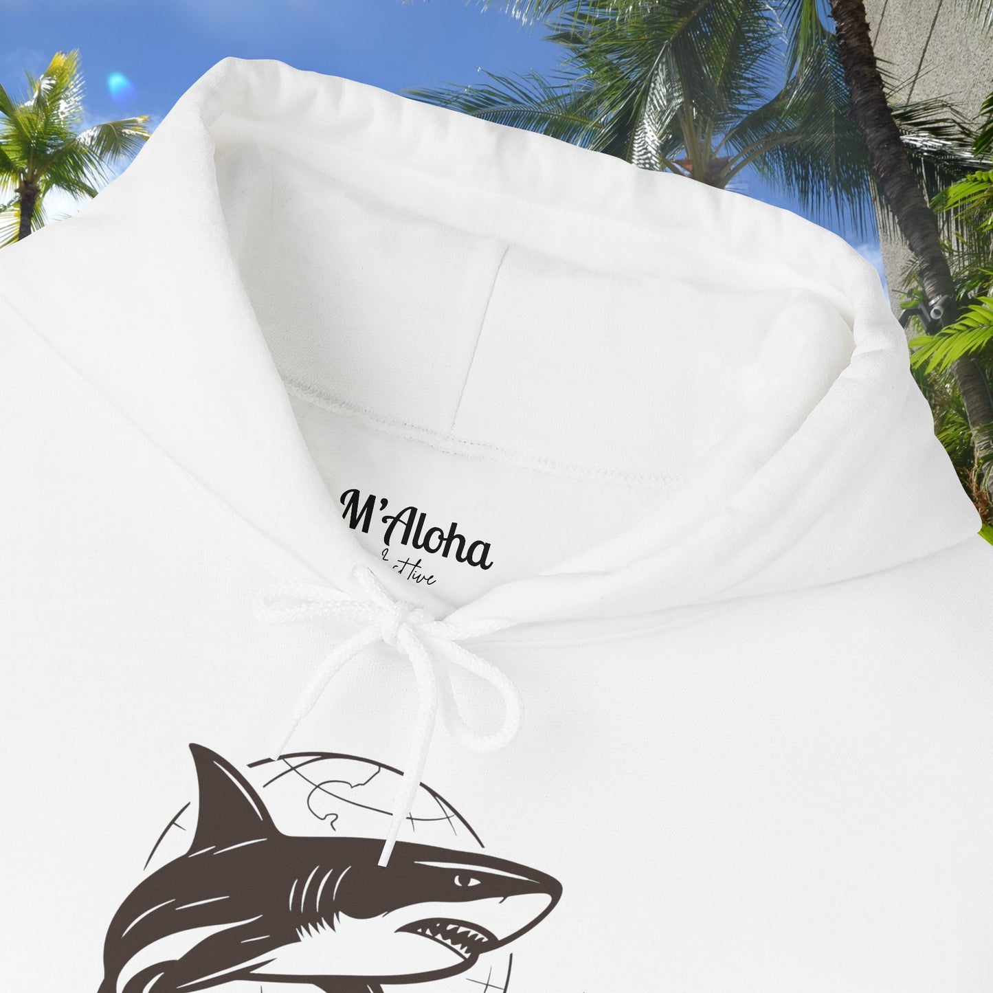 M'Aloha Earth - Shark Men's Hoodie