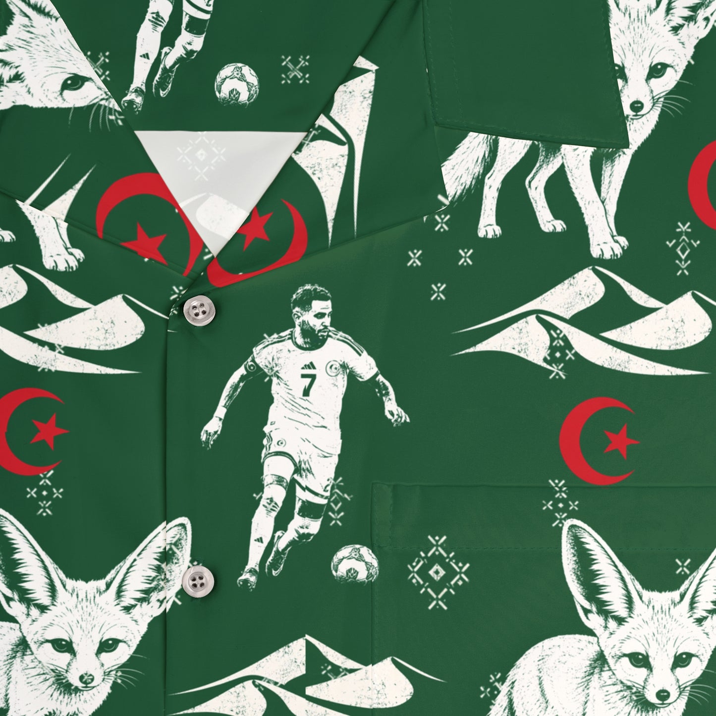 Hawaiian Worldcup Shirt Algeria