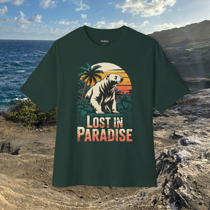 Lost in Paradise Unisex Oversized Tee
