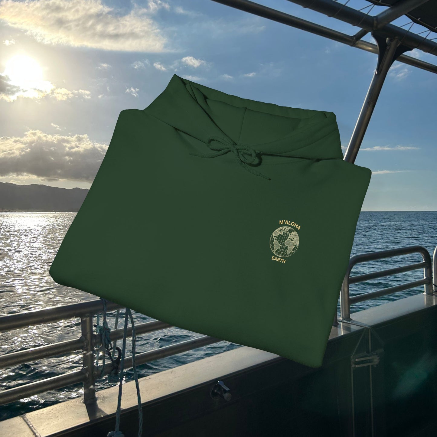 M'Aloha Earth - Compass Men's Hoodie