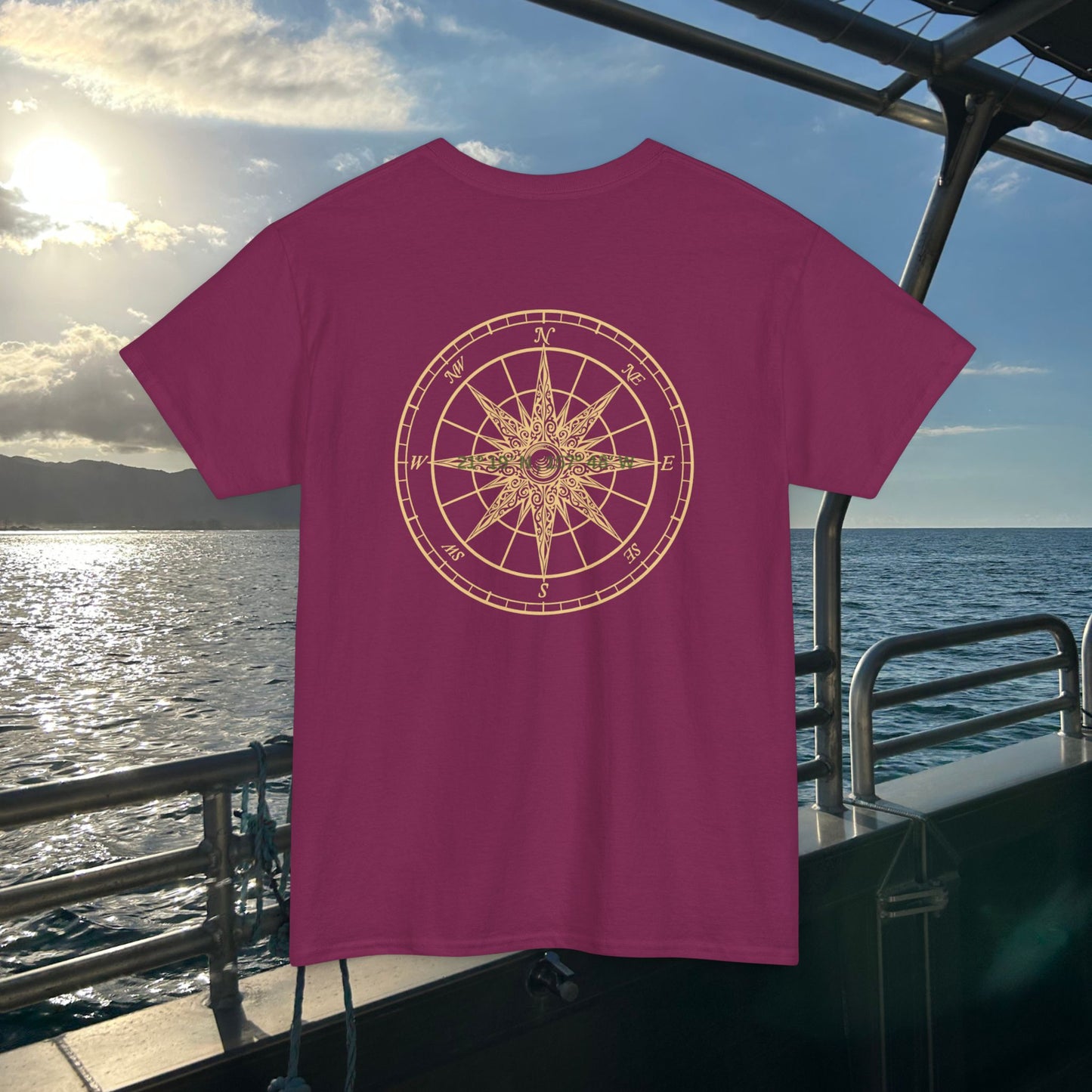 M'Aloha Earth - Compass Men's T-Shirt