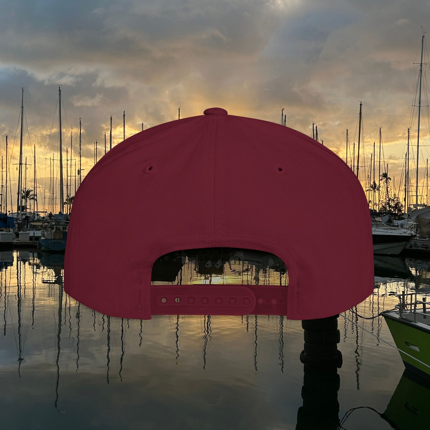 White Shark M'Aloha Snapback Cap