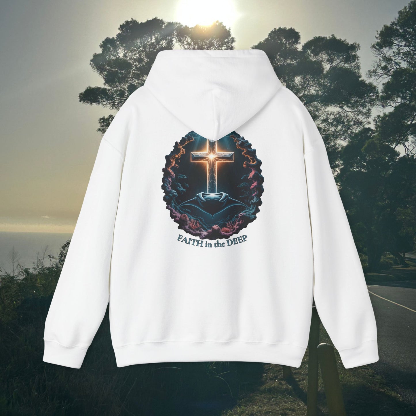 Faith in the Deep- Unisex Hoodie