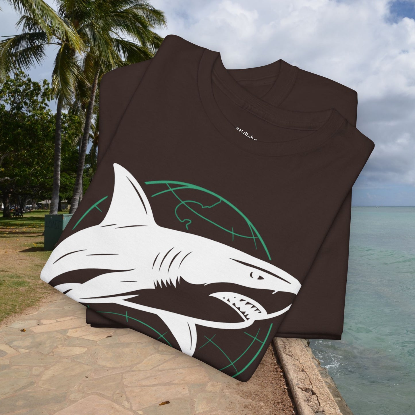 M'Aloha Earth - Shark Men's T-Shirt