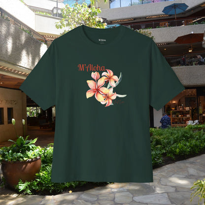 Cozy Flower Oversize Woman T-Shirt