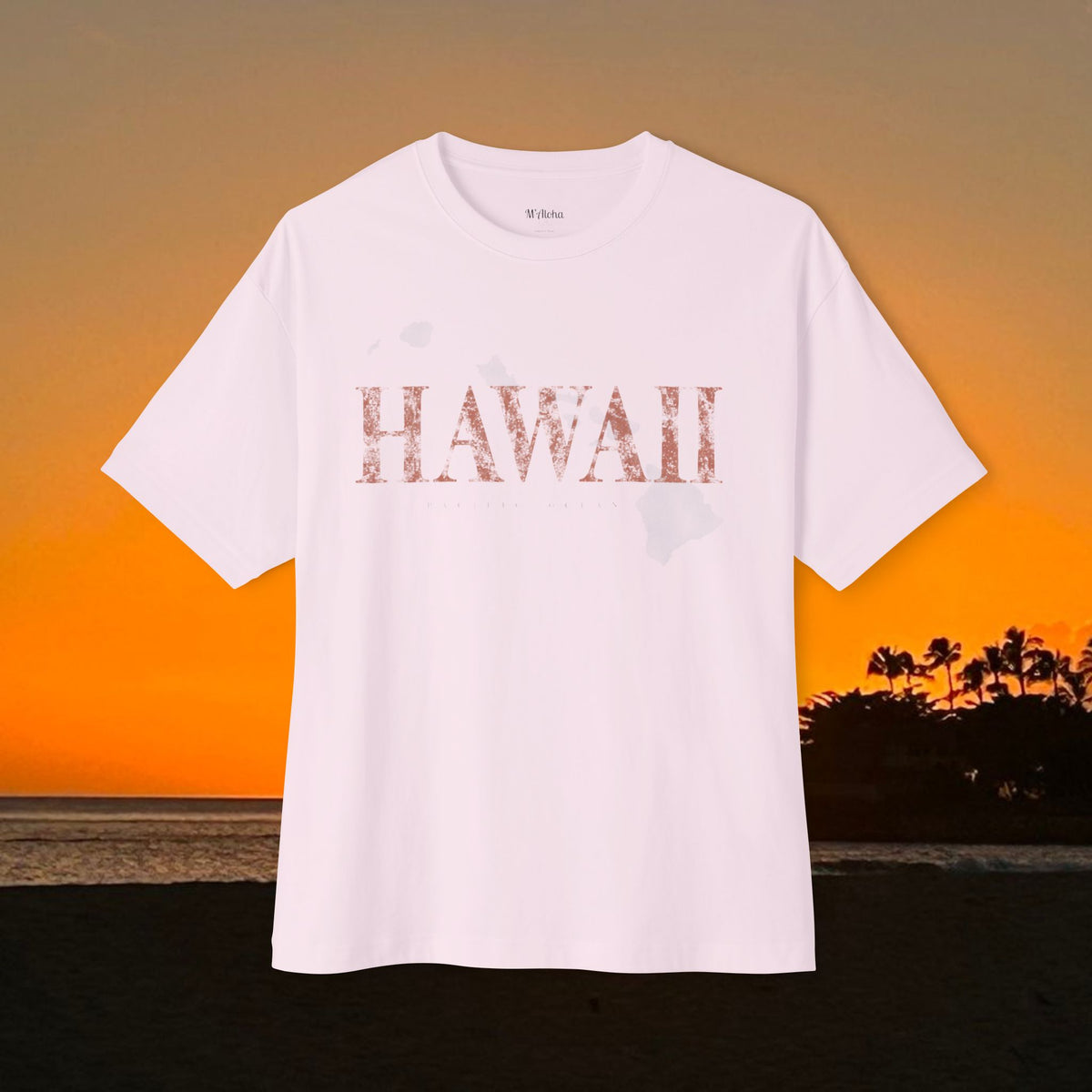 I ♥ Hawaii – Unisex Oversized Tee