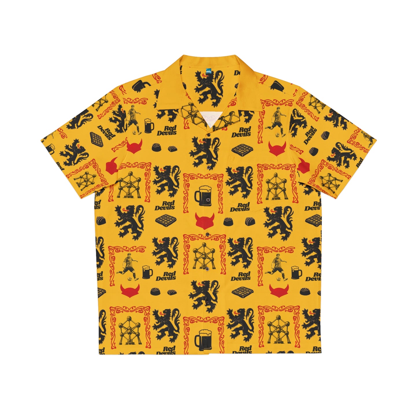 Hawaiian Worldcup Shirt Belgium