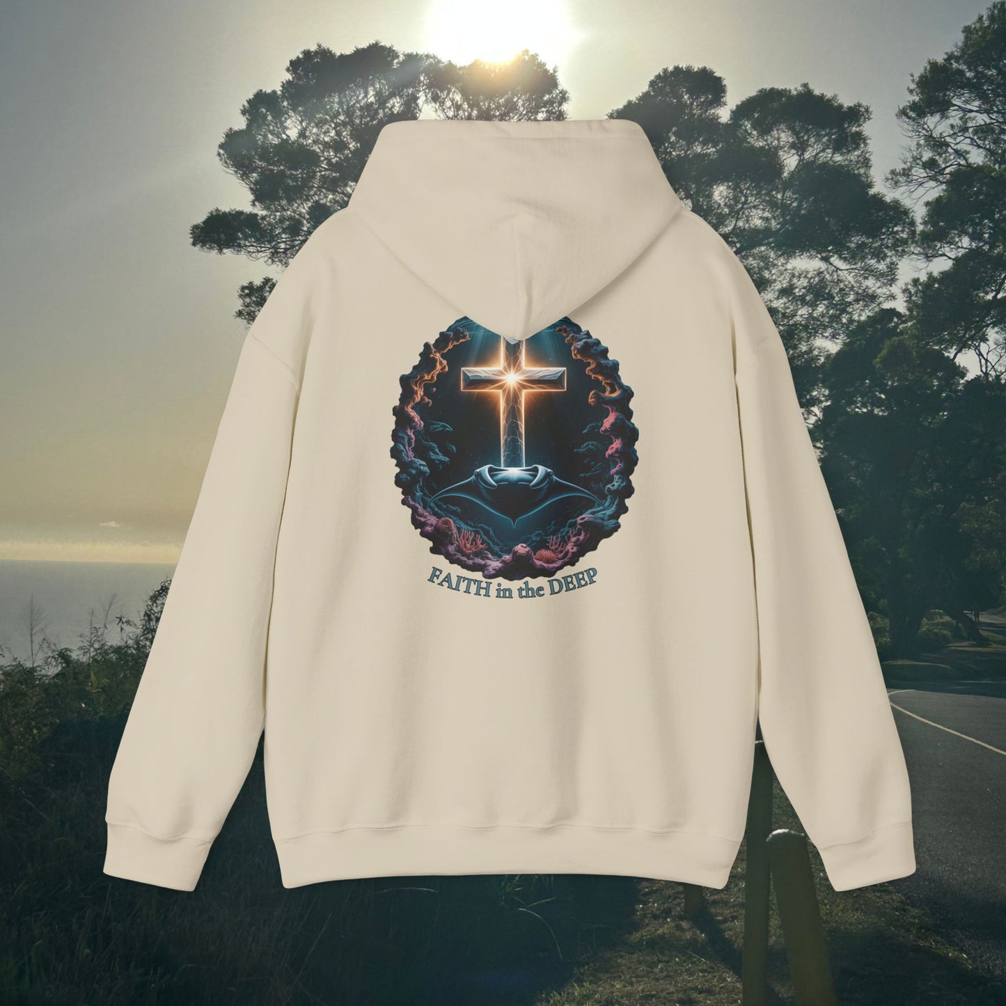 Faith in the Deep- Unisex Hoodie