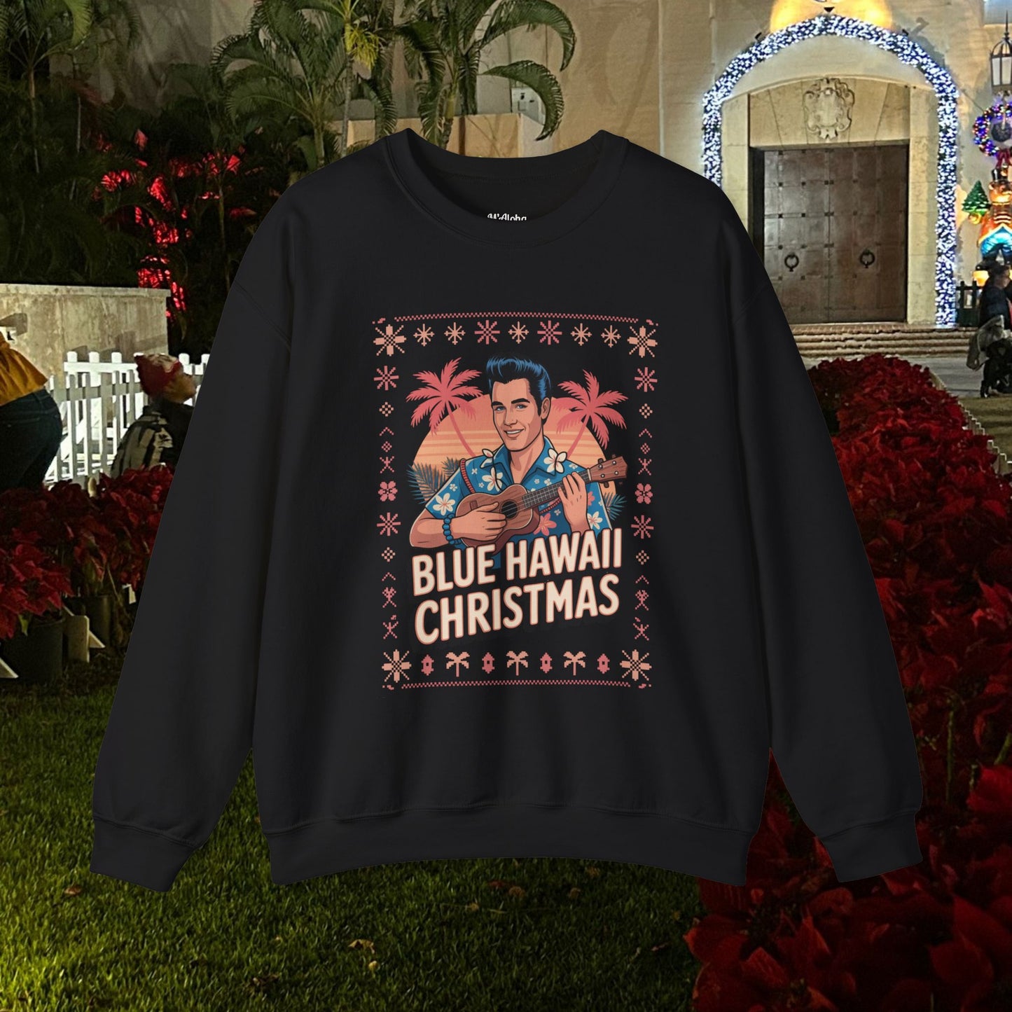 Blue Hawaii - Ugly Sweater