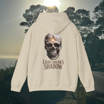 Light Breaks Shadow- Unisex Hoodie