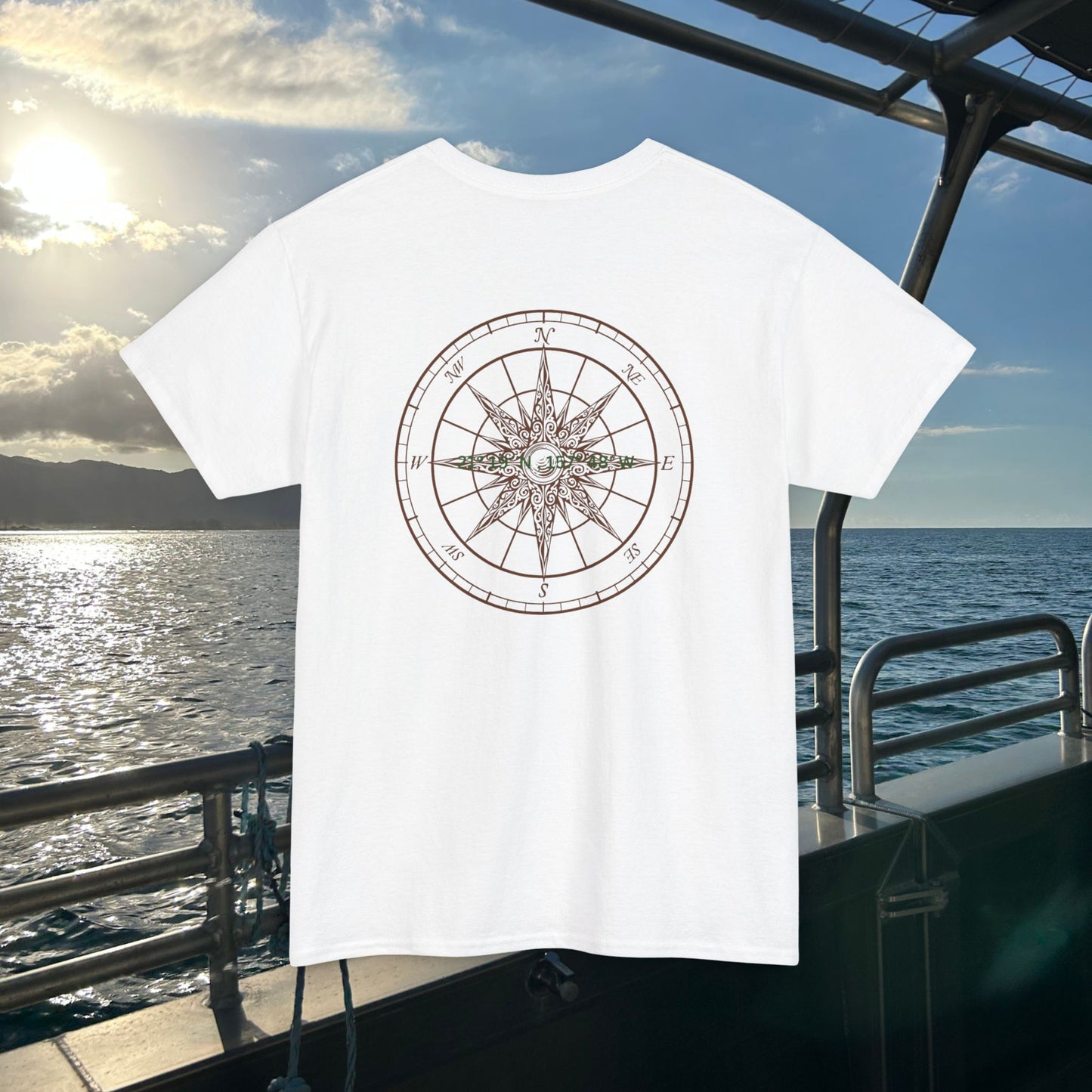 M'Aloha Earth - Compass Men's T-Shirt