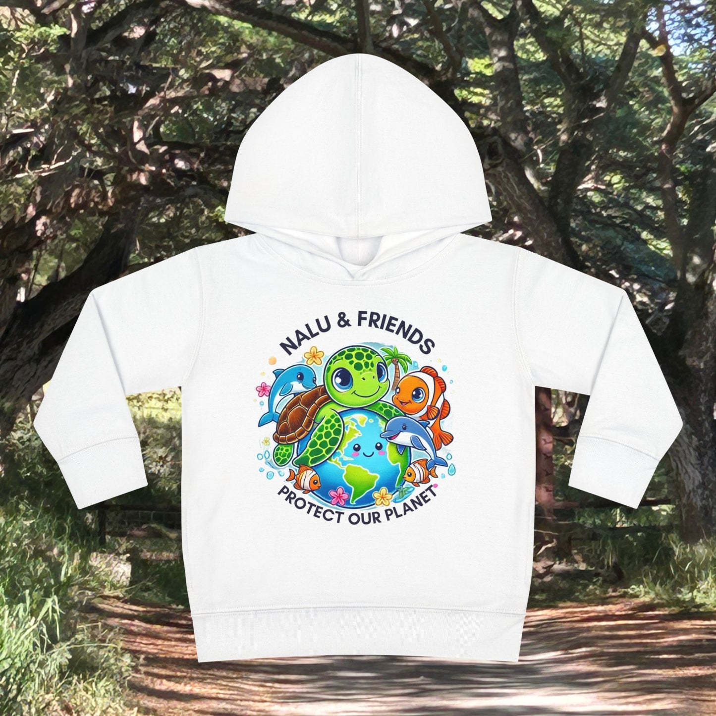 Toddler Fleece Hoodie - Nalu and Friends