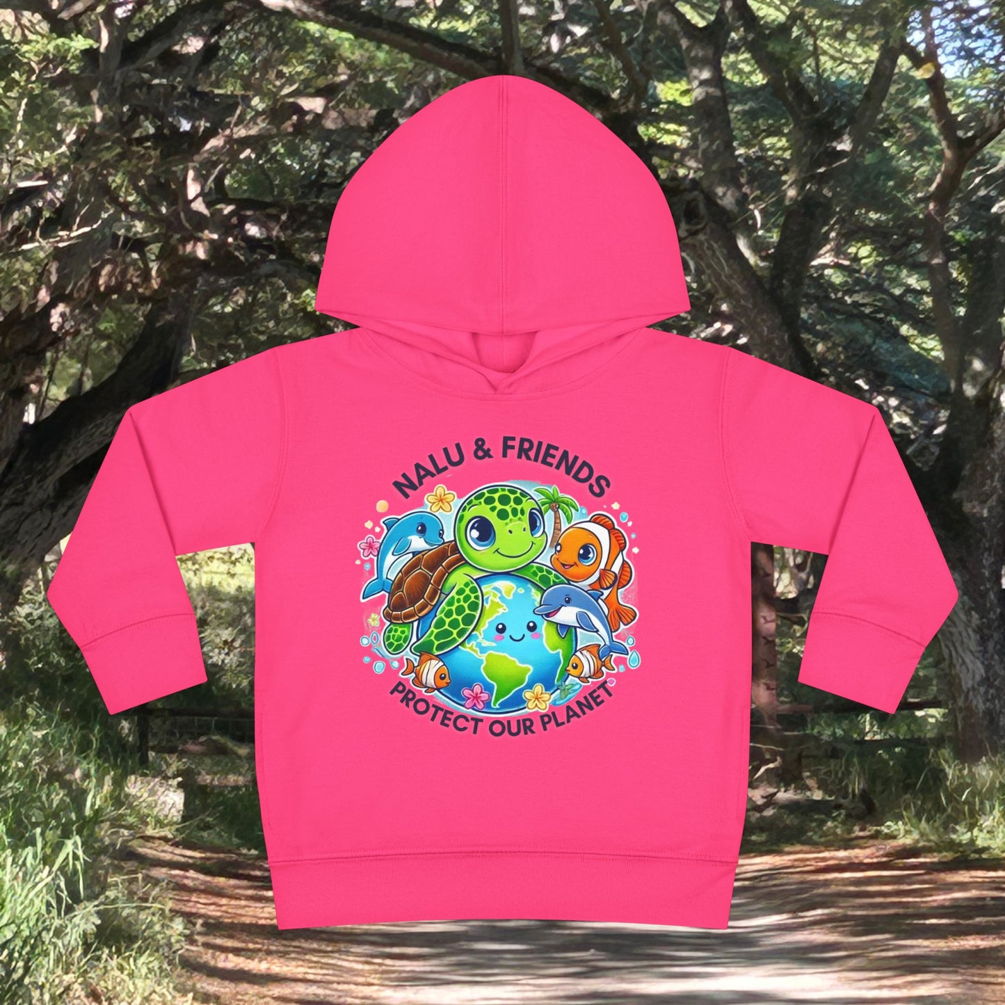 Toddler Fleece Hoodie - Nalu and Friends