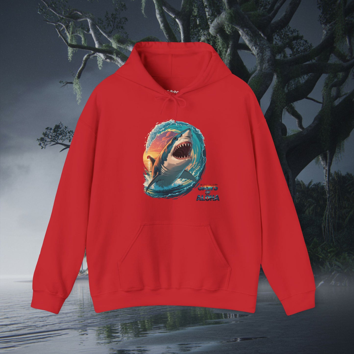 Jaws of Aloha Hoodie