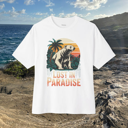 Lost in Paradise Unisex Oversized Tee