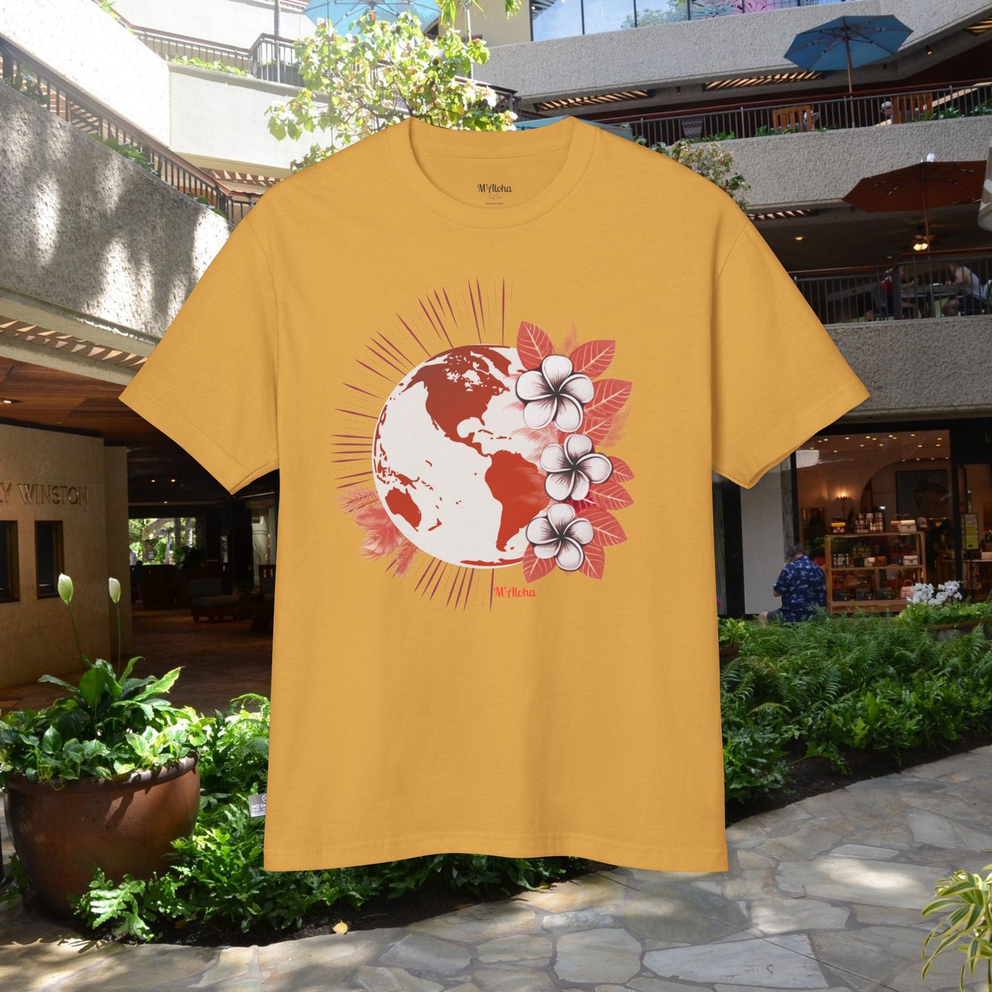 M'Aloha red Earth Unisex-T-Shirt