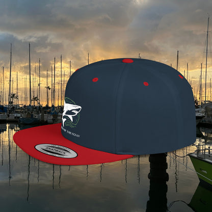 White Shark M'Aloha Snapback Cap