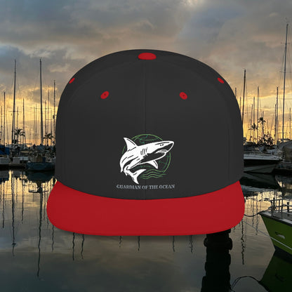 White Shark M'Aloha Snapback Cap
