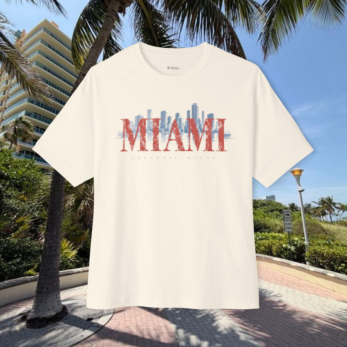 I ♥ Miami – Unisex Oversized Tee