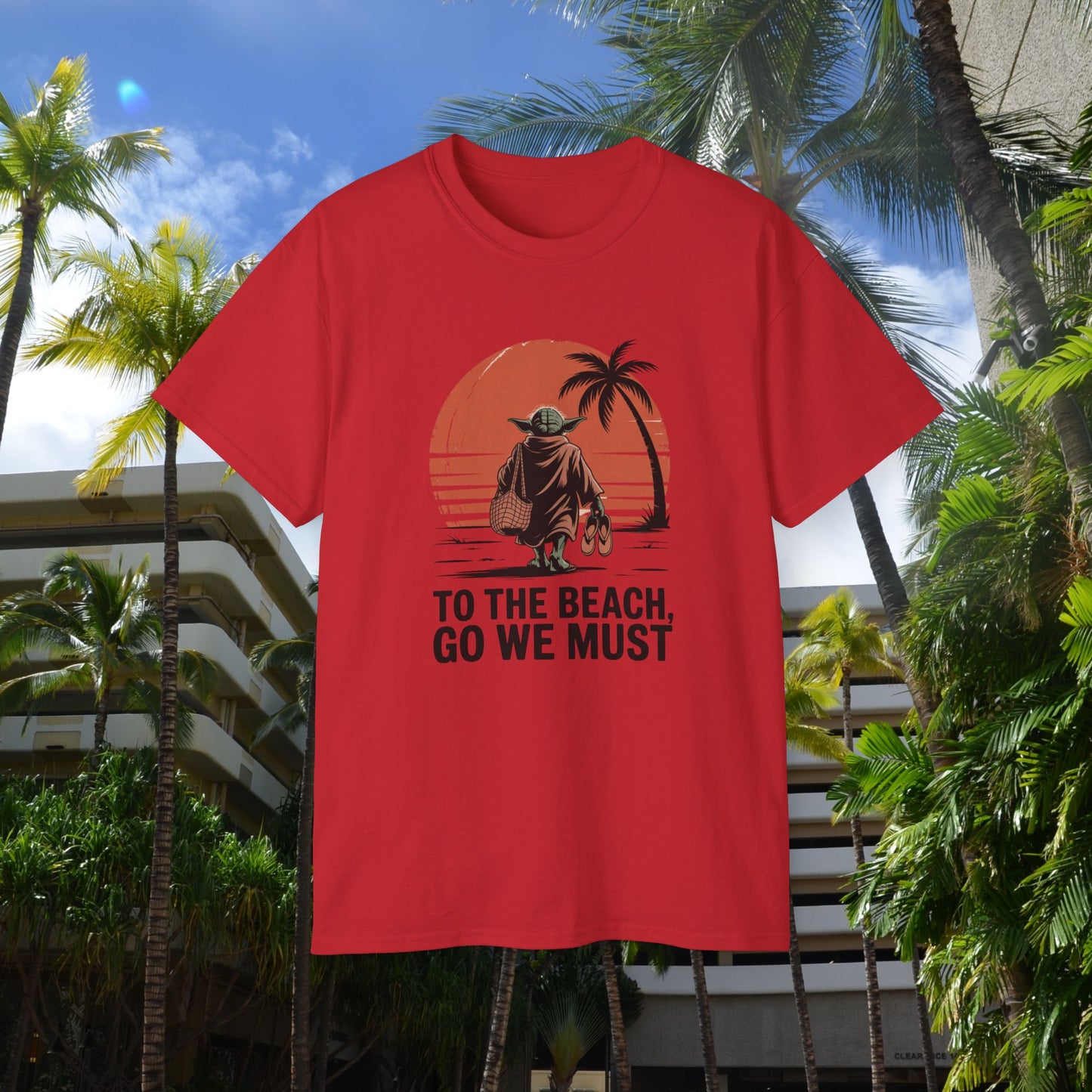 Beach go we must Unisex Tee