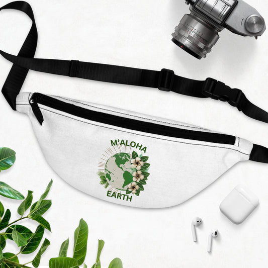 M'Aloha Earth - White Fanny Pack