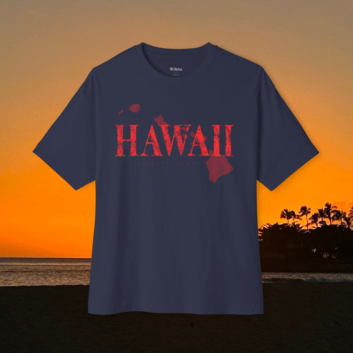 I ♥ Hawaii – Unisex Oversized Tee