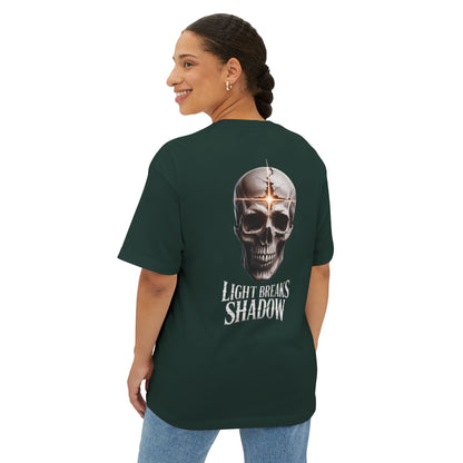 Light breaks Shadow -  Unisex Oversize Tee