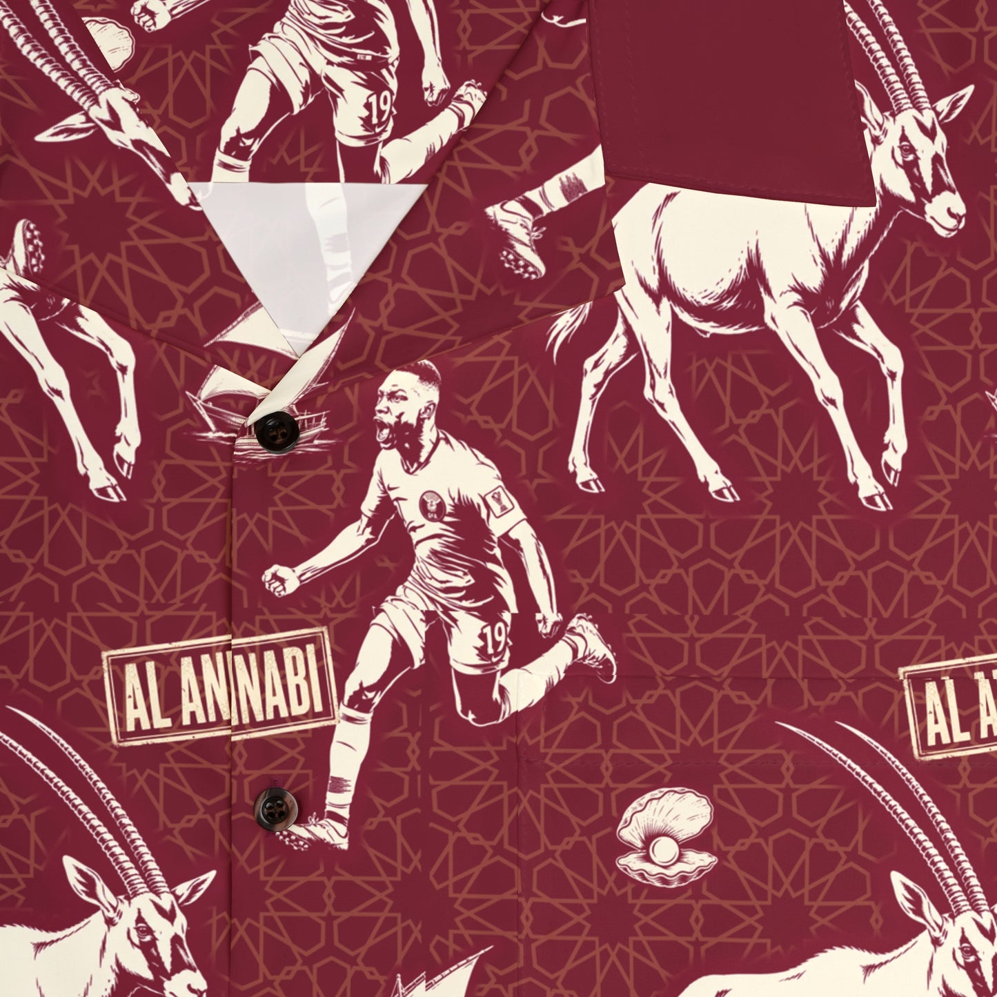 Hawaiian Worldcup Shirt Qatar