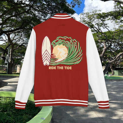 M'Aloha Surfer Letterman Jacket