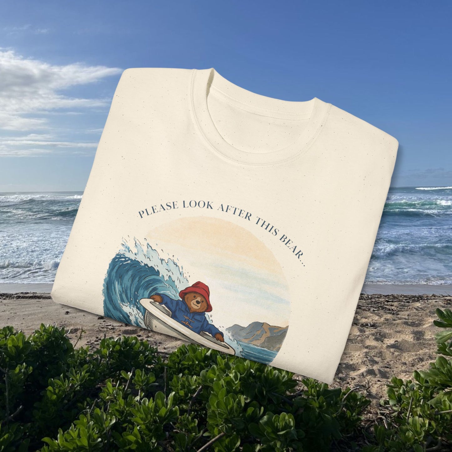 Trying to surf  - Unisex Tee