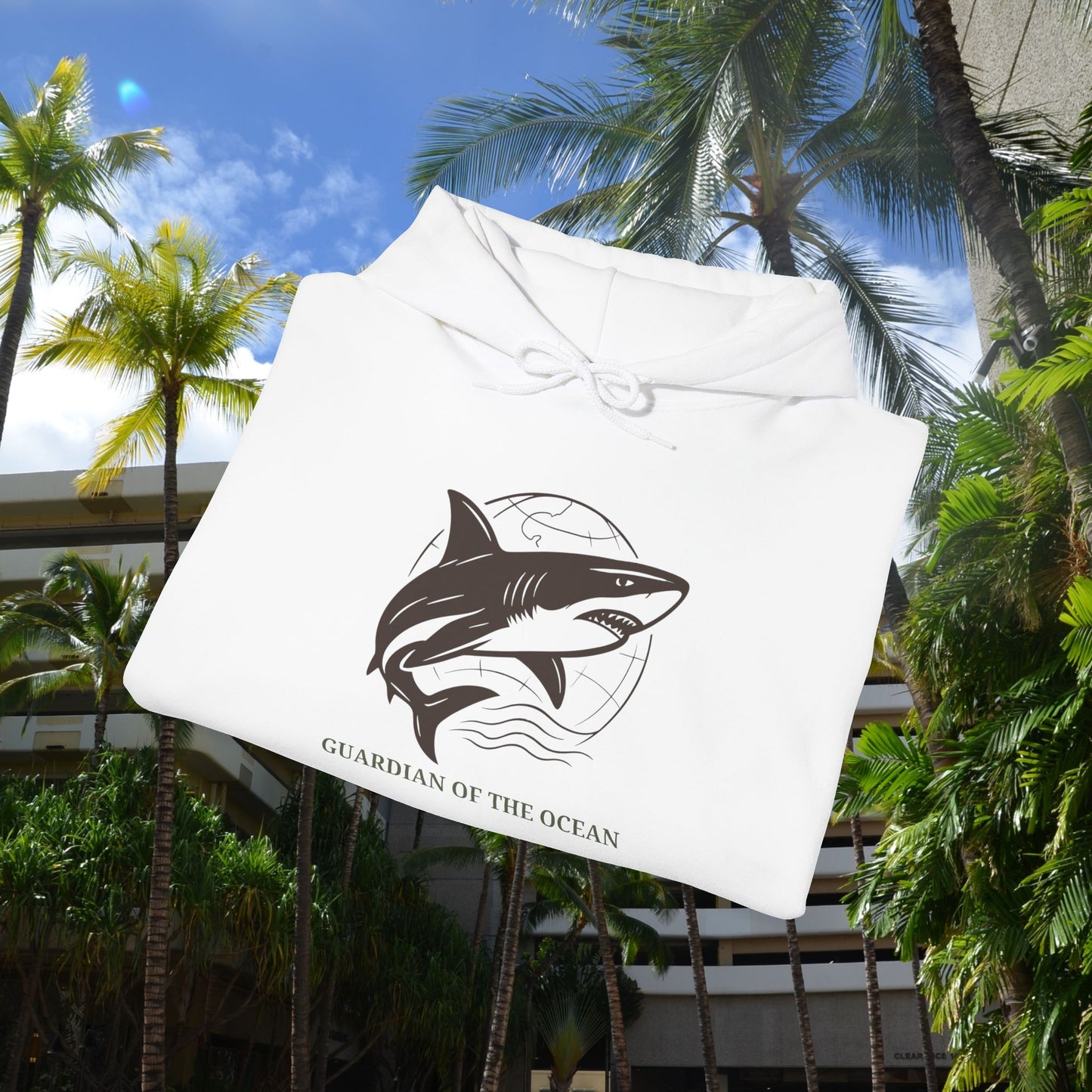 M'Aloha Earth - Shark Men's Hoodie