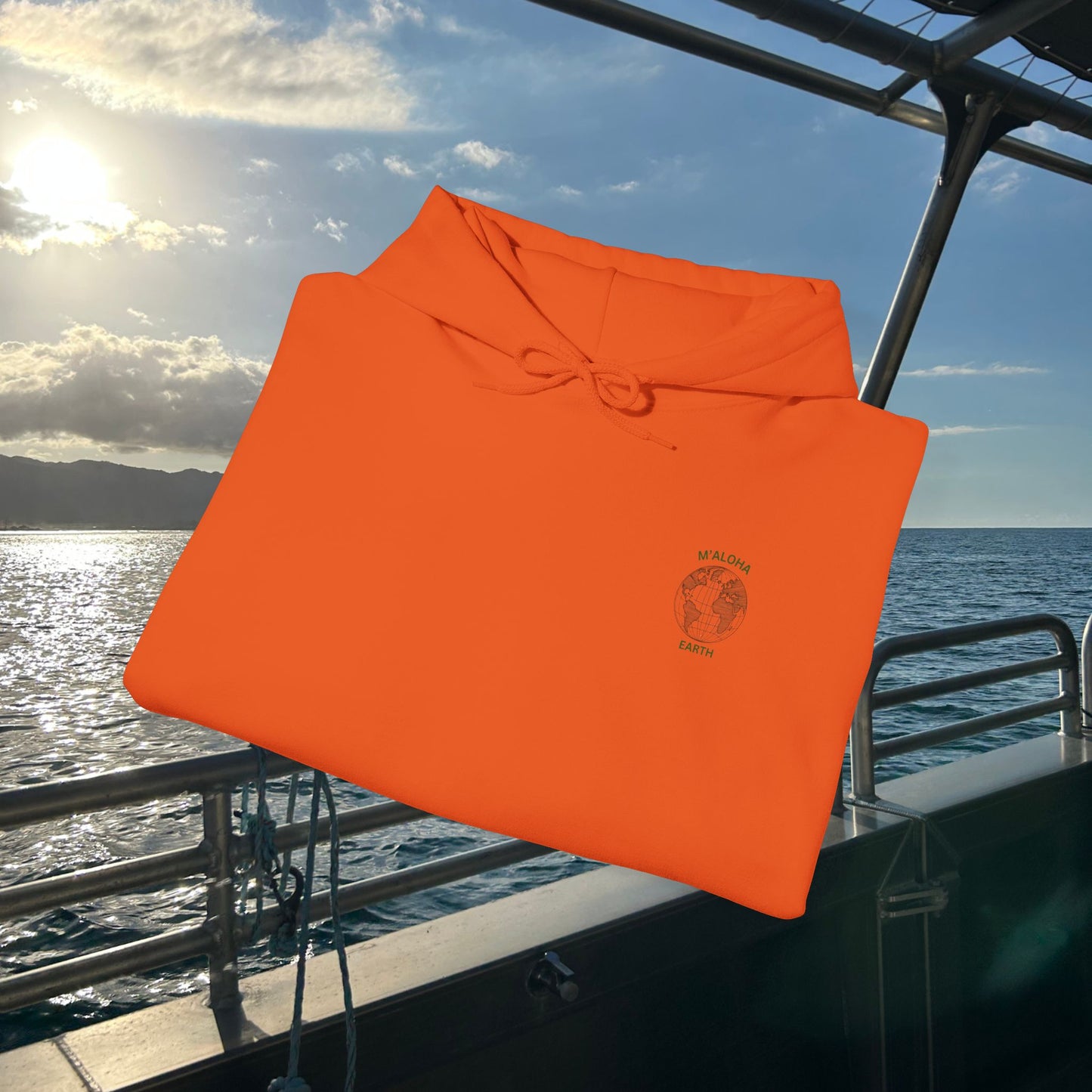 M'Aloha Earth - Compass Men's Hoodie