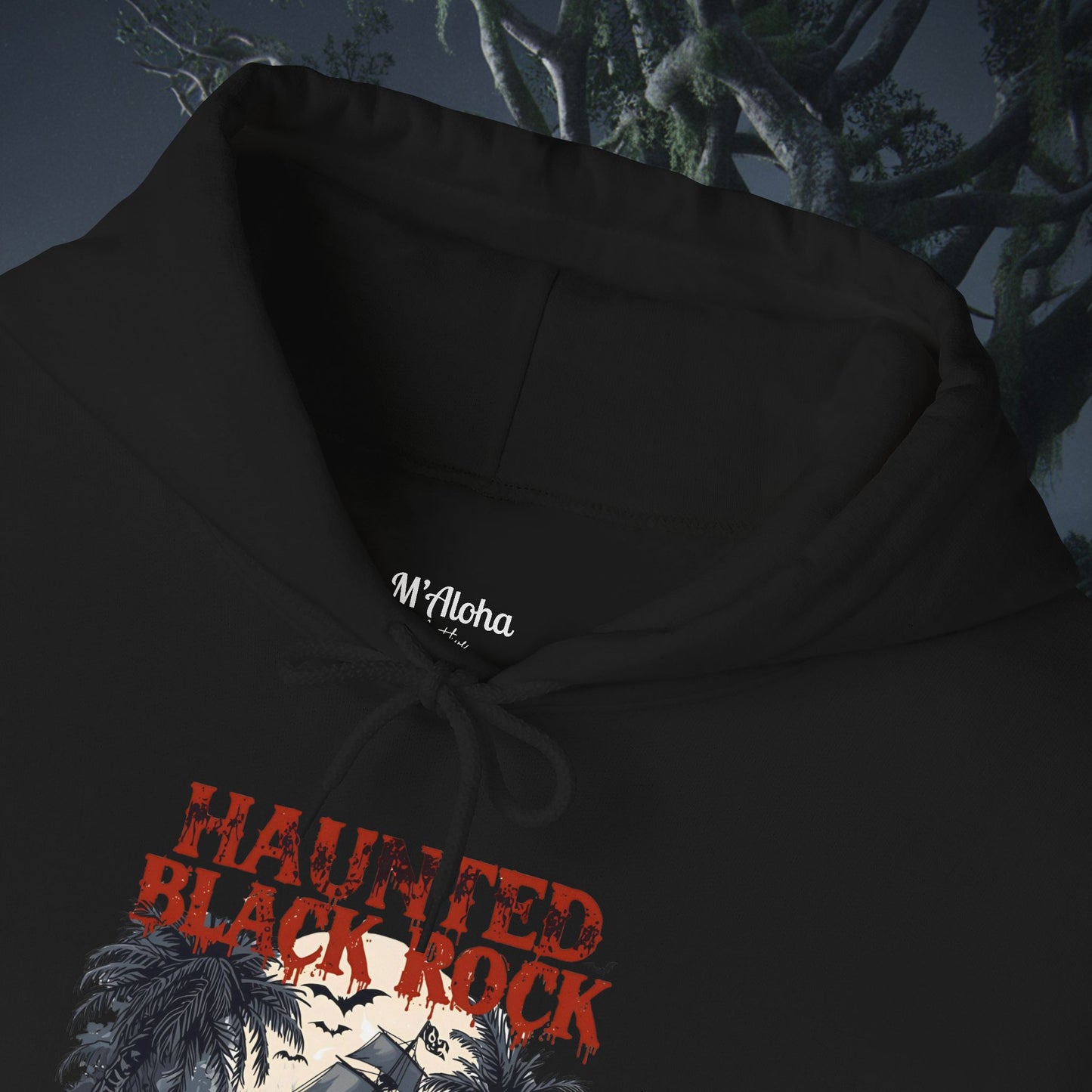Haunted Black Rock Hoodie