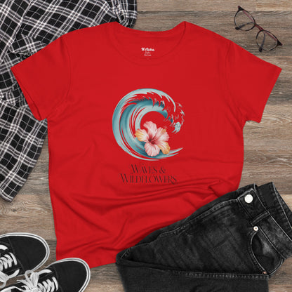 Waves & Wildflowers Women's Tee