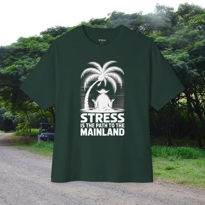 Path to the Mainland Unisex Oversize Tee