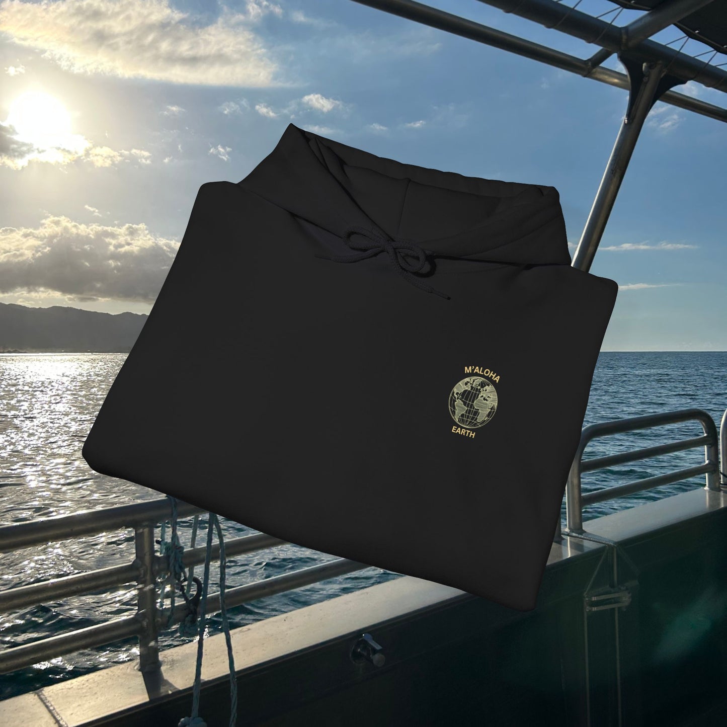 M'Aloha Earth - Compass Men's Hoodie