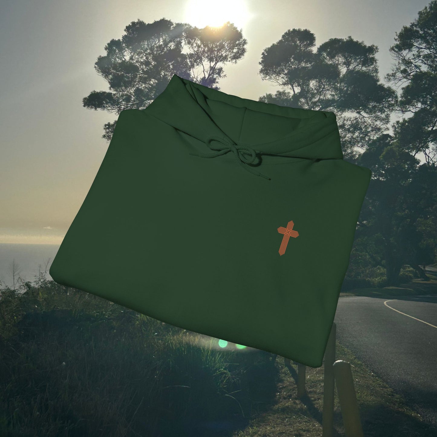 Faith Above the Fire - Unisex Hoodie