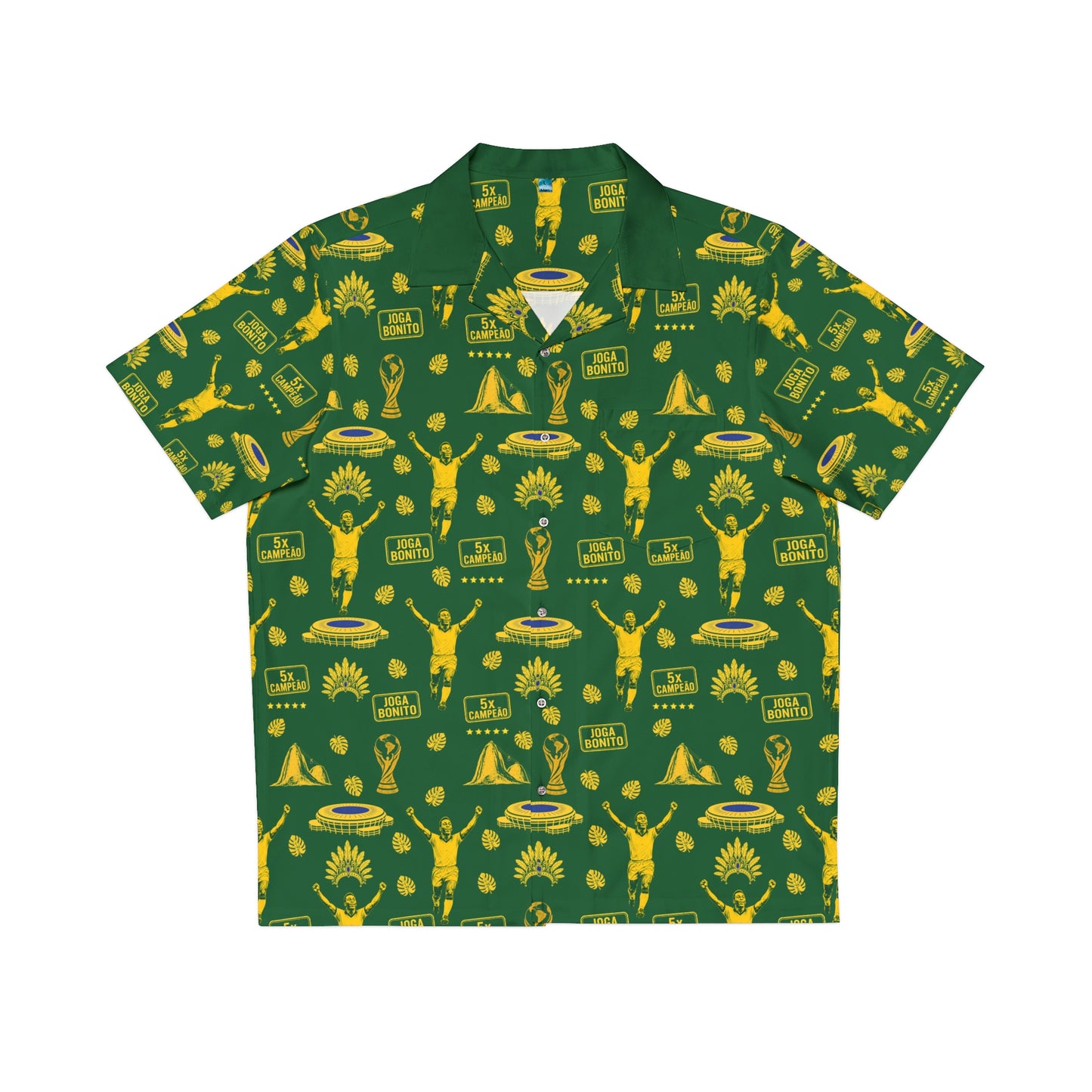 Hawaiian Worldcup Shirt Brazil
