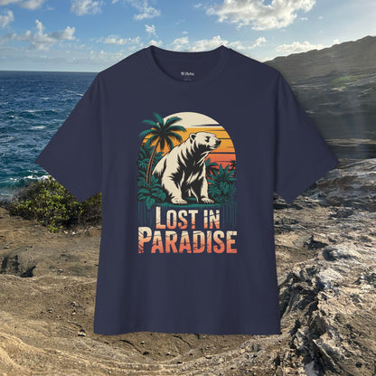 Lost in Paradise Unisex Oversized Tee