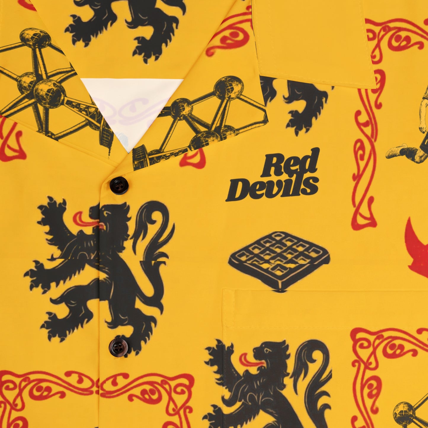 Hawaiian Worldcup Shirt Belgium