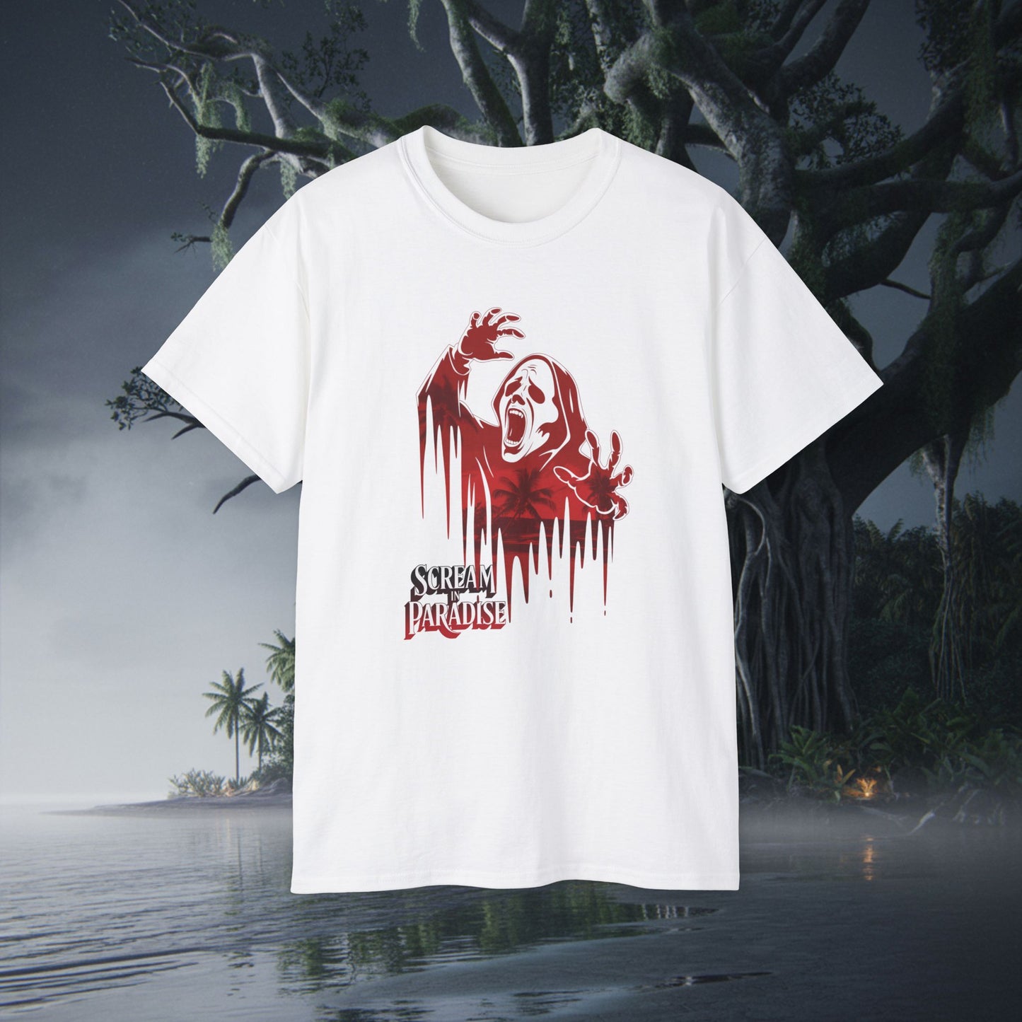 Scream in Paradise Tee