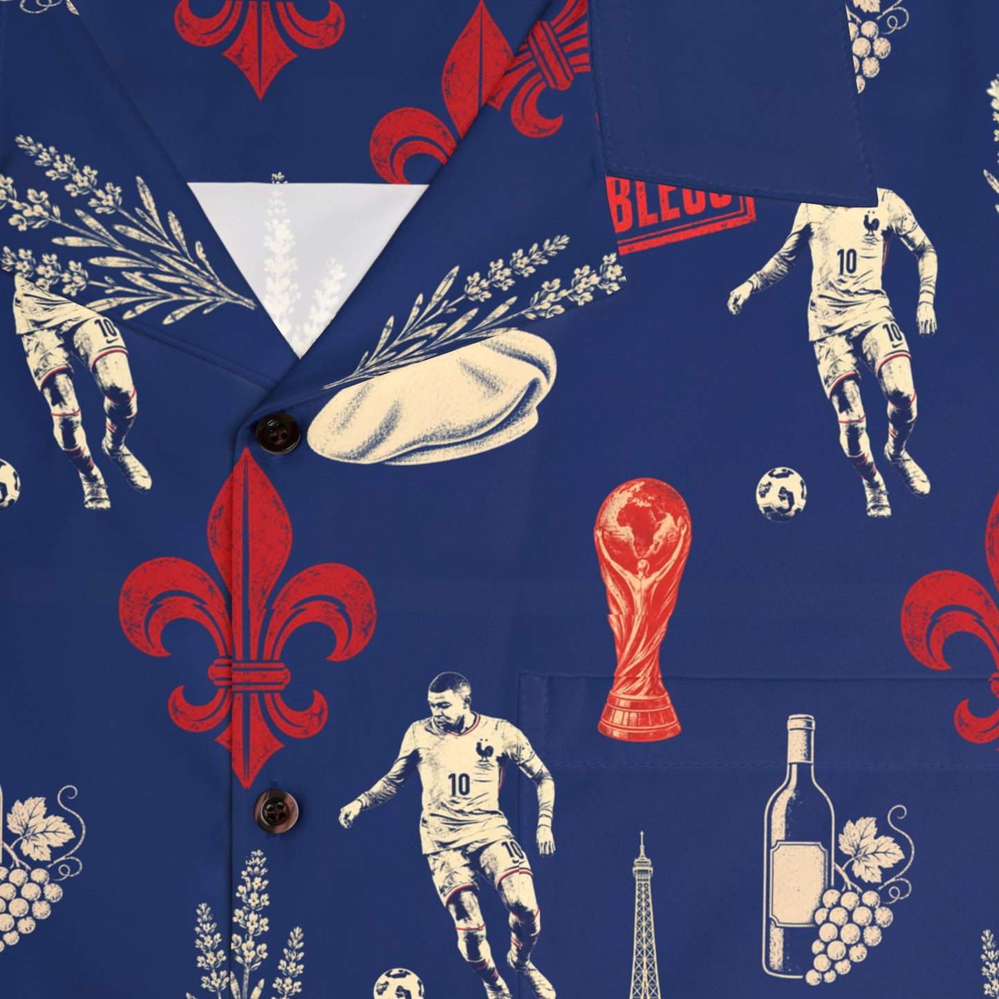 Hawaiian Worldcup Shirt France