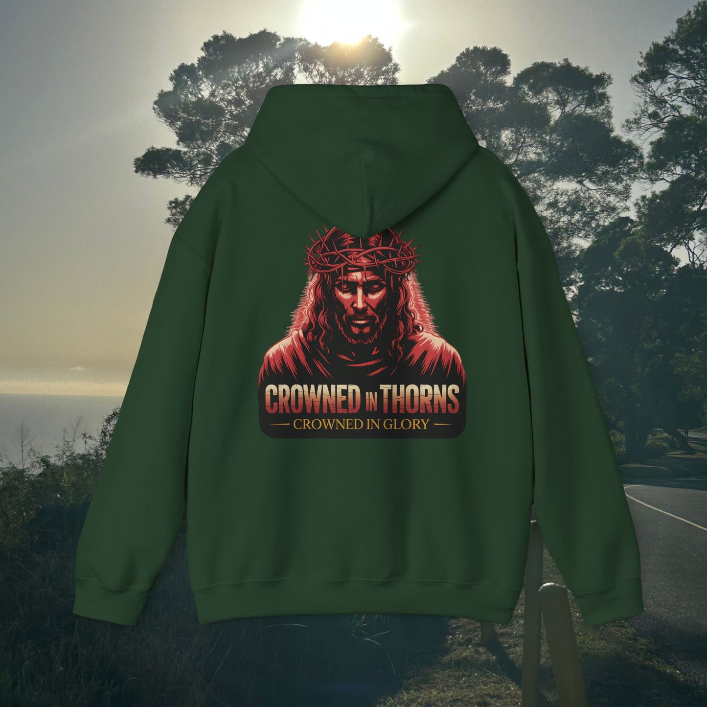 Crowned in Thorns- Unisex Hoodie