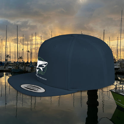 White Shark M'Aloha Snapback Cap