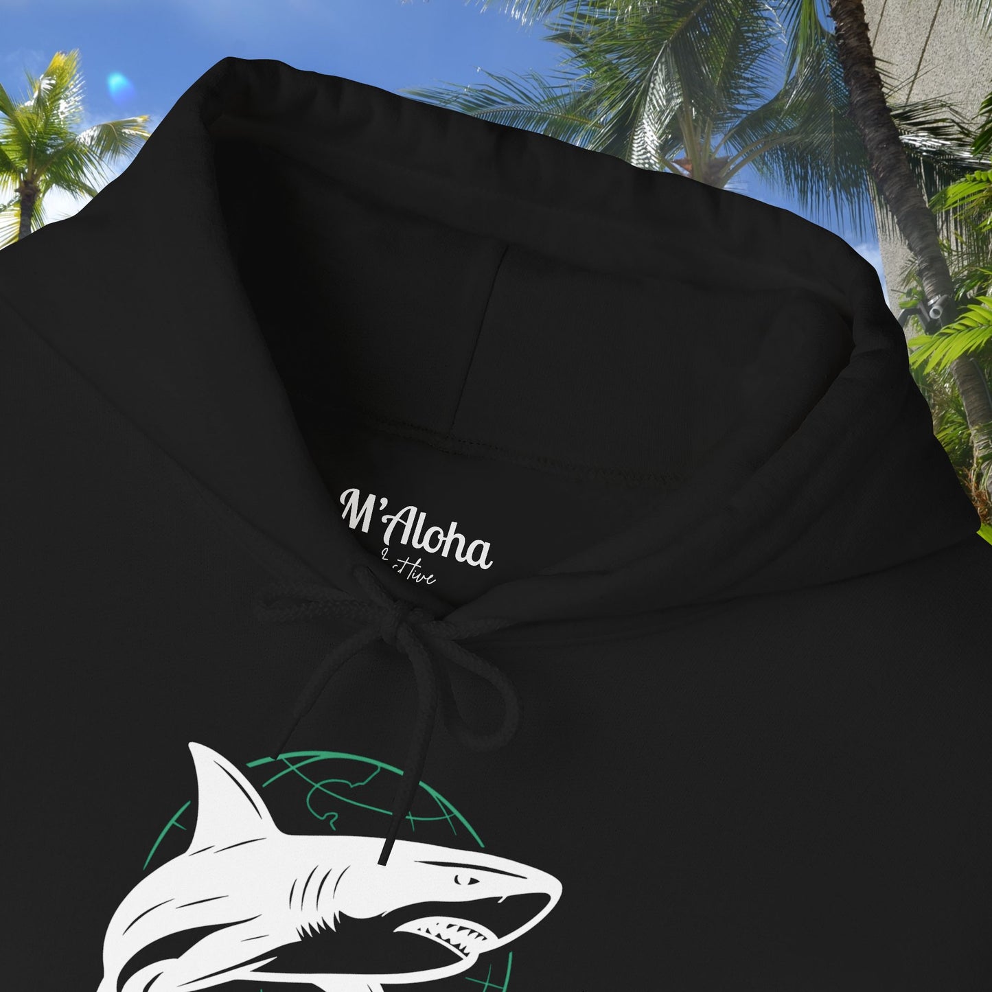M'Aloha Earth - Shark Men's Hoodie