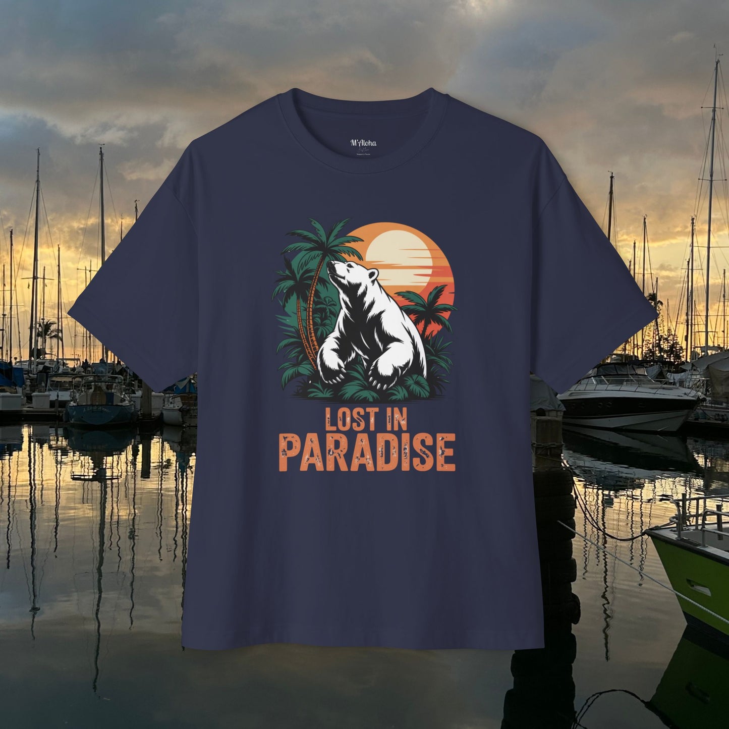 Lost in Paradise Part II Unisex Oversize Tee