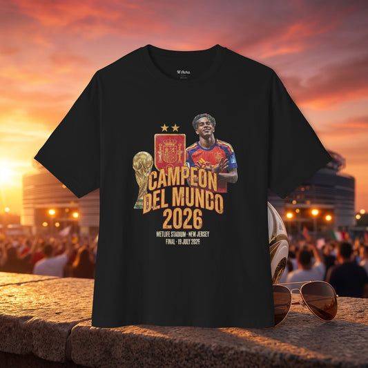 Spain WC2026 Winner Oversized Tee