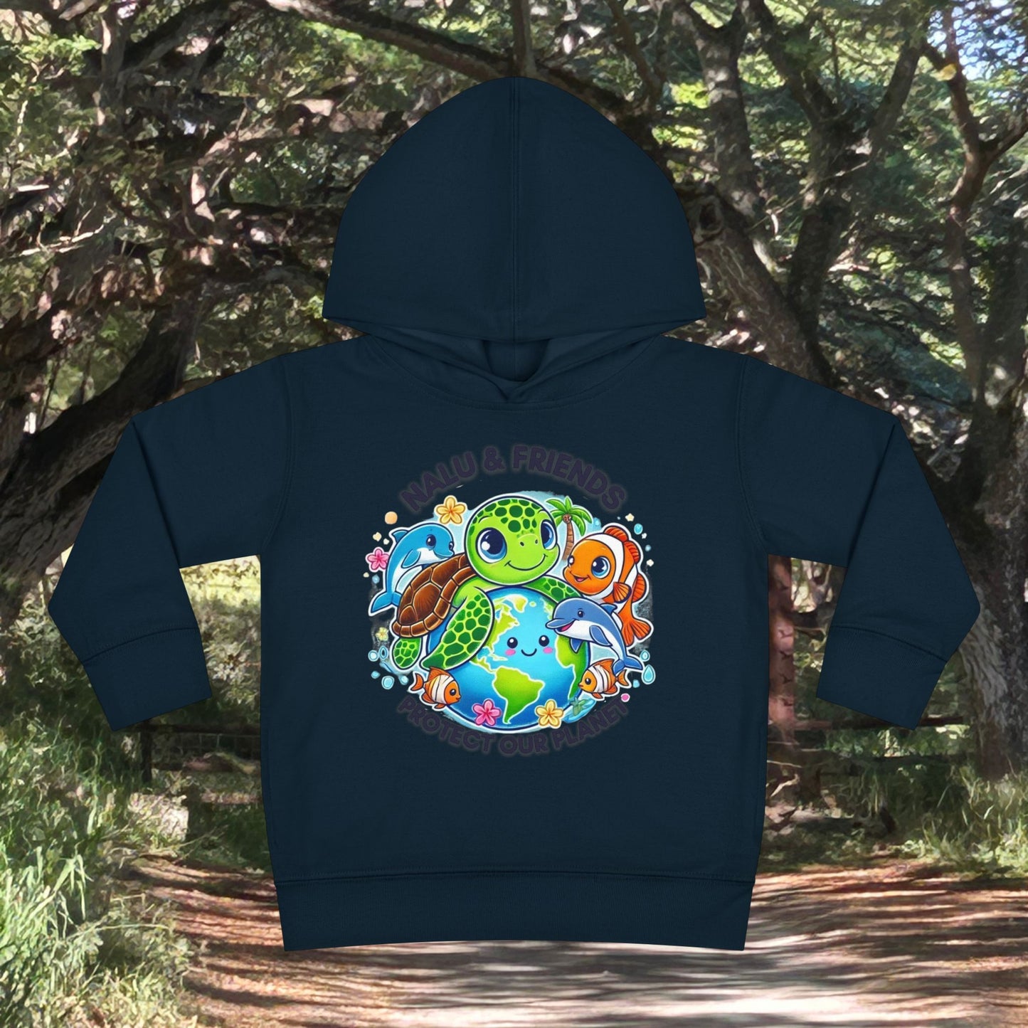 Toddler Fleece Hoodie - Nalu and Friends