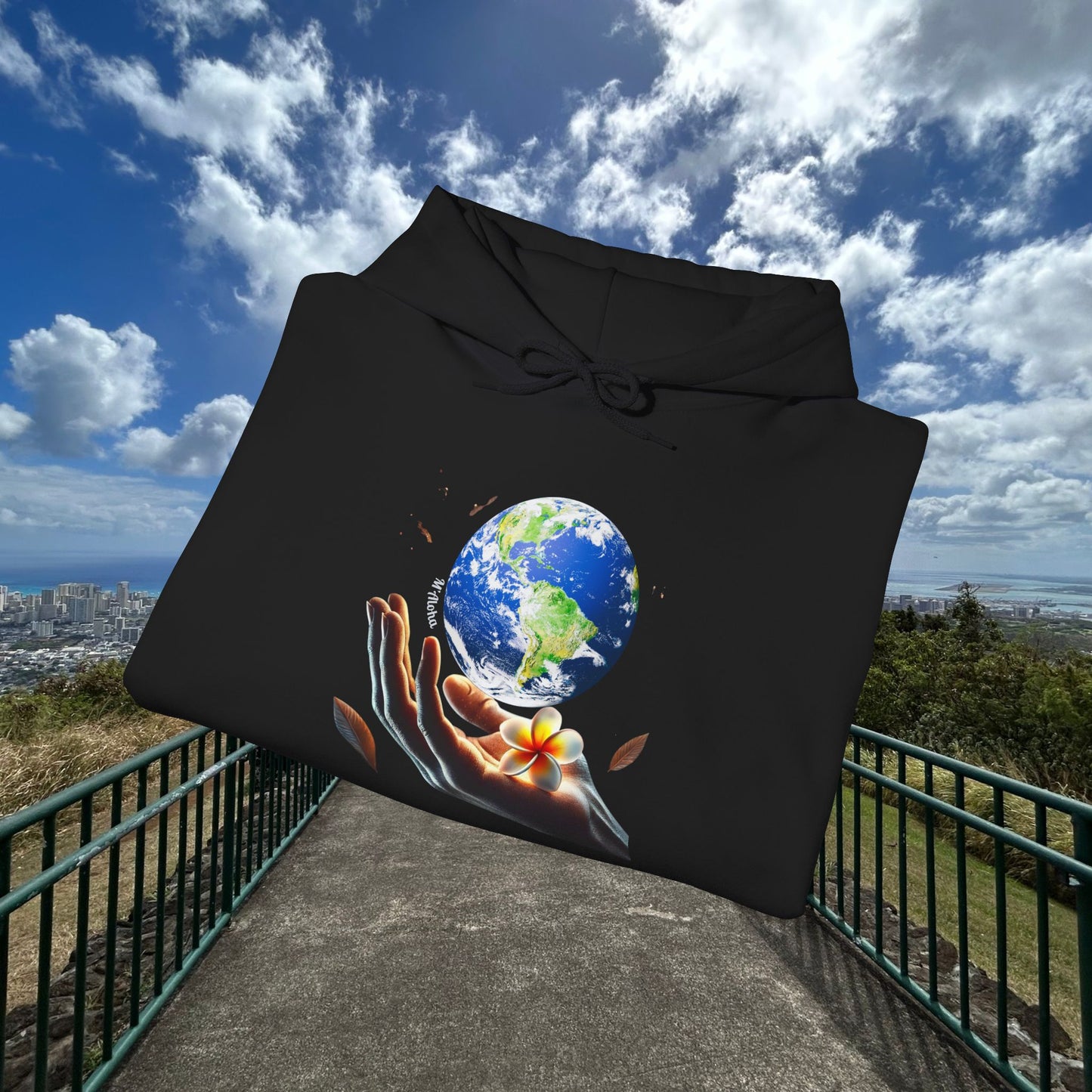 M'Aloha Earth - Floating World Hoodie
