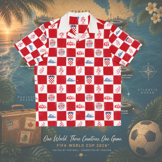 Hawaiian Worldcup Shirt Croatia